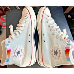 Converse Chuck Taylor All Star Friendship Bracelet Blue Tint Sneakers Women Sz 9